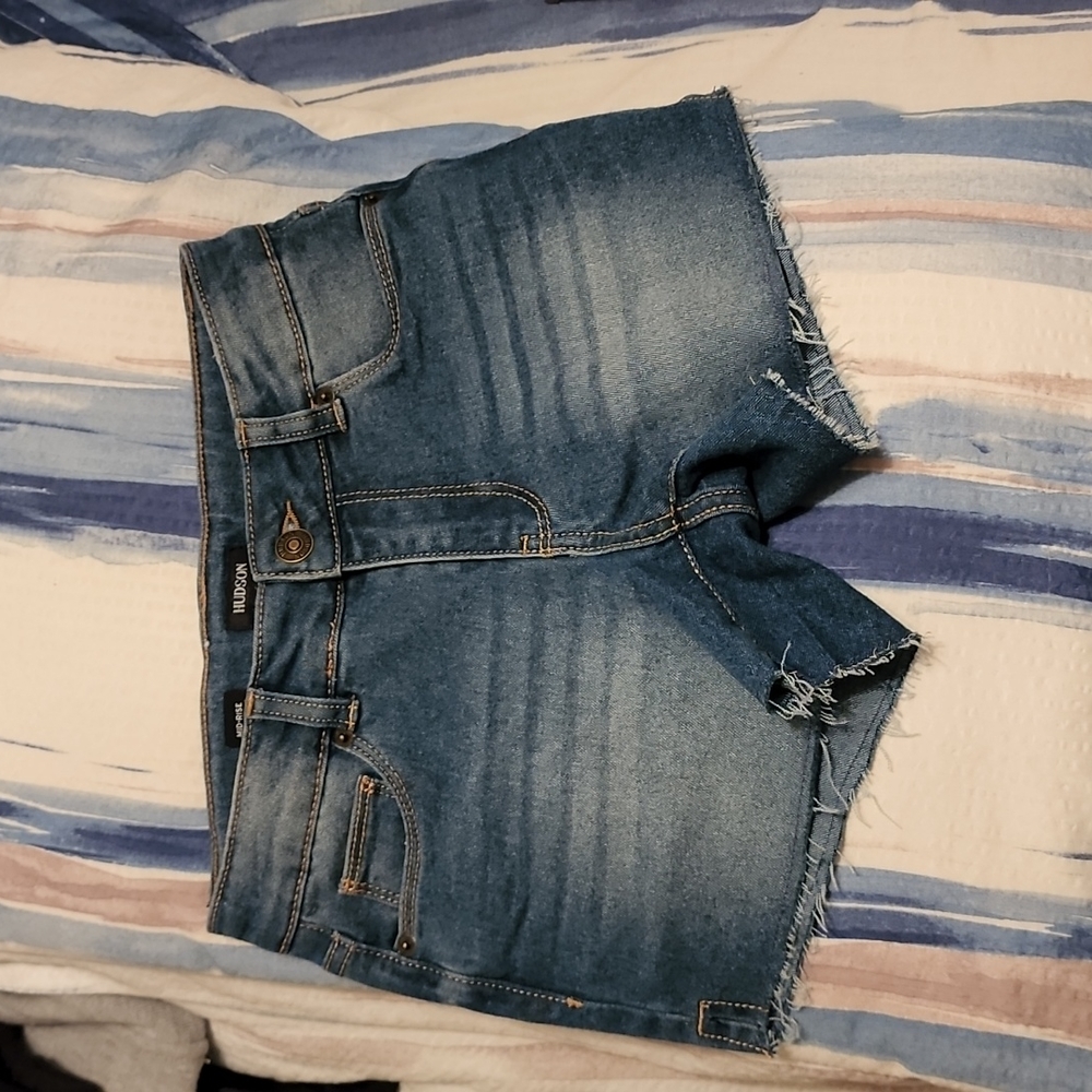 Hudson Kids (Girls) Mid-Rise Jean Shorts, Size 10 NWOT